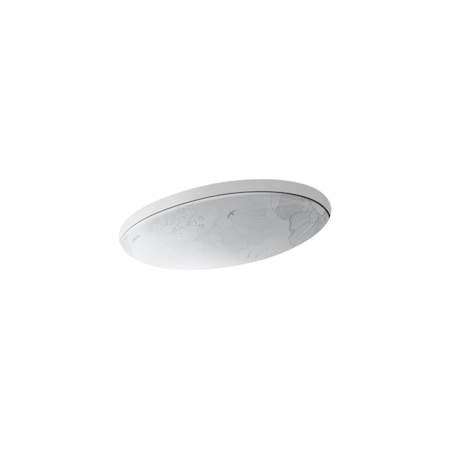 Kohler Empress Bouquet Vintage Undermount Bathroom Sink 14273-SMC-0